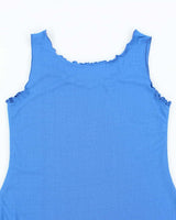 Vintage 90s Rapz Mesh Lettuce Hem Dress - M