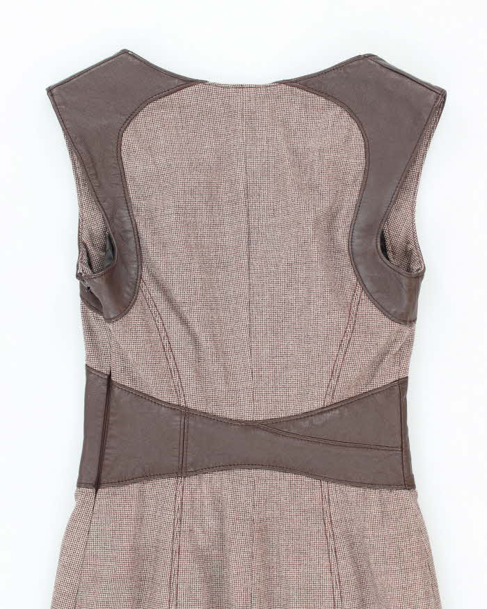 Vintage Y2k 00s Bebe Wool Blend Dress - XS