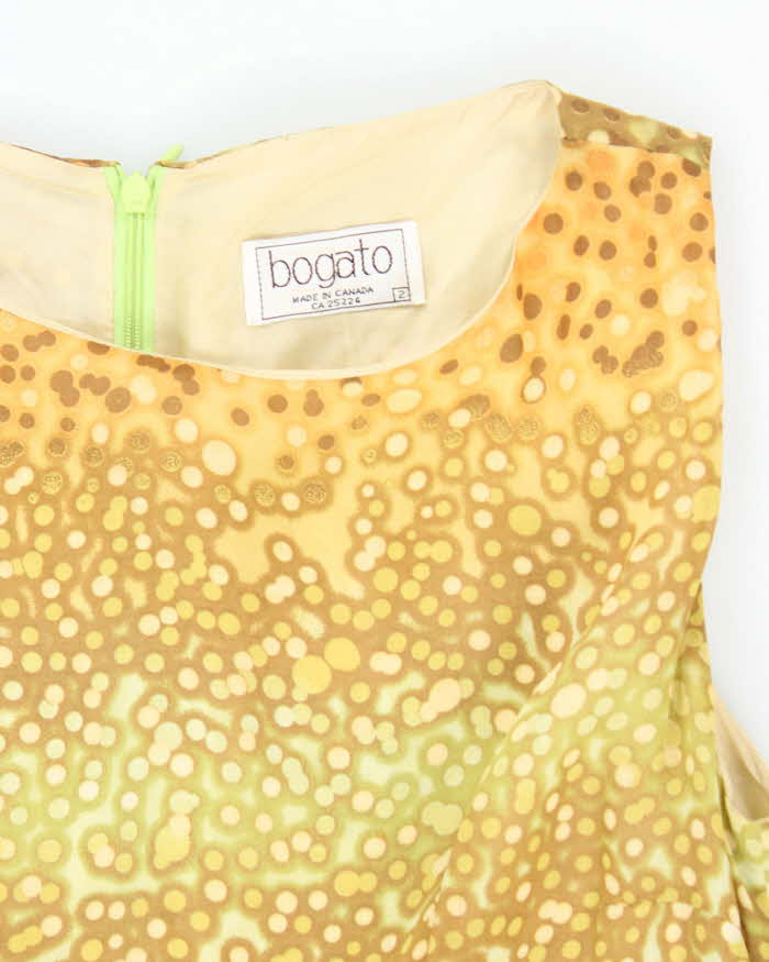 Vintage Bogato Spotty Pattern Dress - M