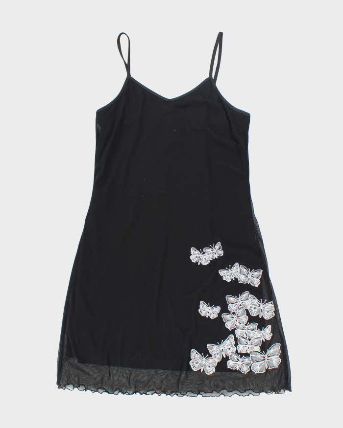 Vintage M Collection Mesh Butterfly Dress - S