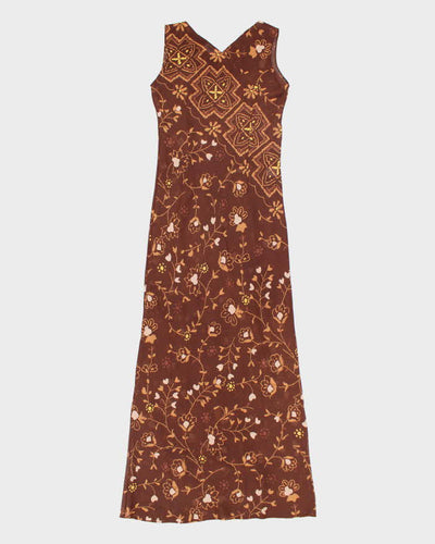 Vintage 90s Ports International Mesh Dress - S