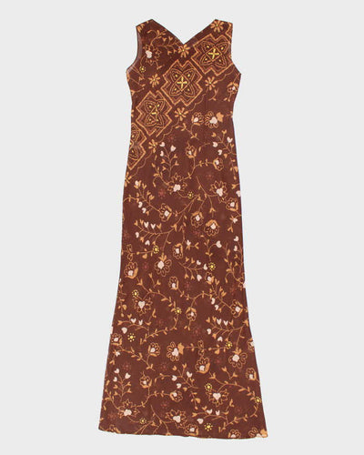 Vintage 90s Ports International Mesh Dress - S