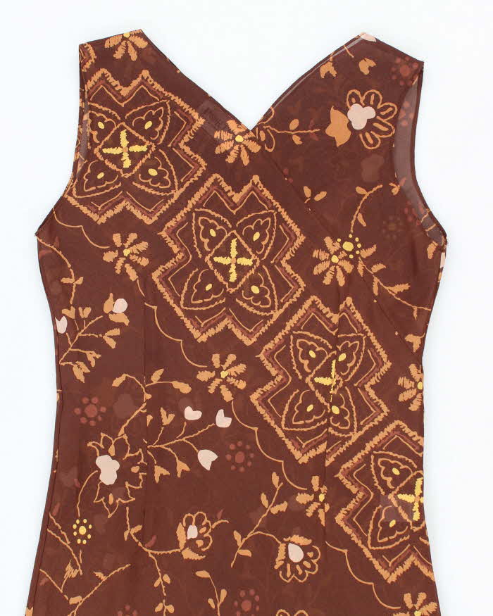 Vintage 90s Ports International Mesh Dress - S