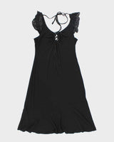 Vintage 90s Moda Black Dress - M
