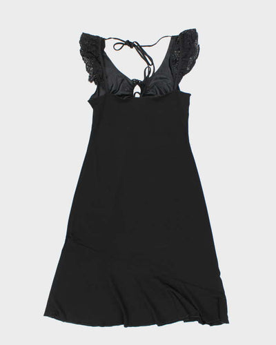 Vintage 90s Moda Black Dress - M