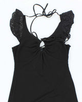 Vintage 90s Moda Black Dress - M