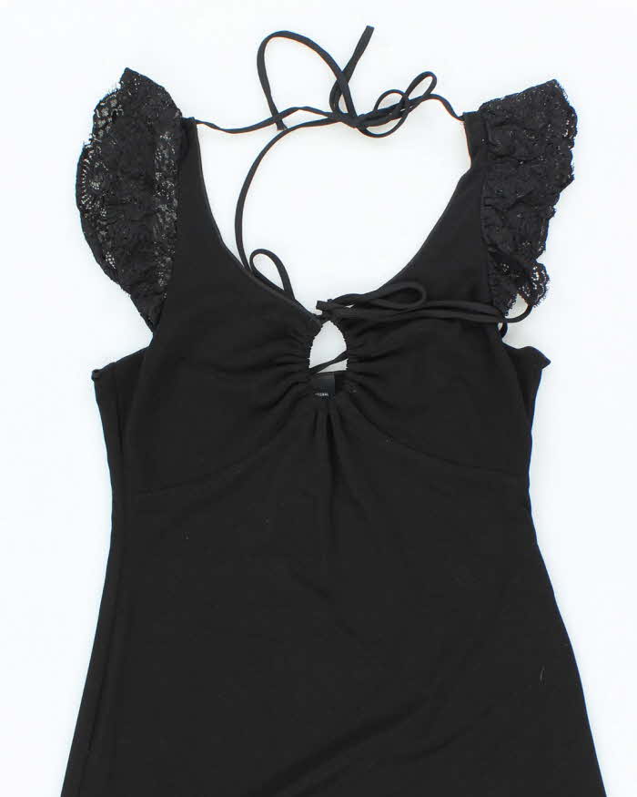 Vintage 90s Moda Black Dress - M