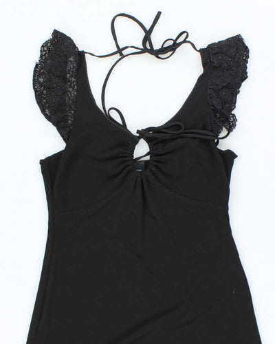 Vintage 90s Moda Black Dress - M