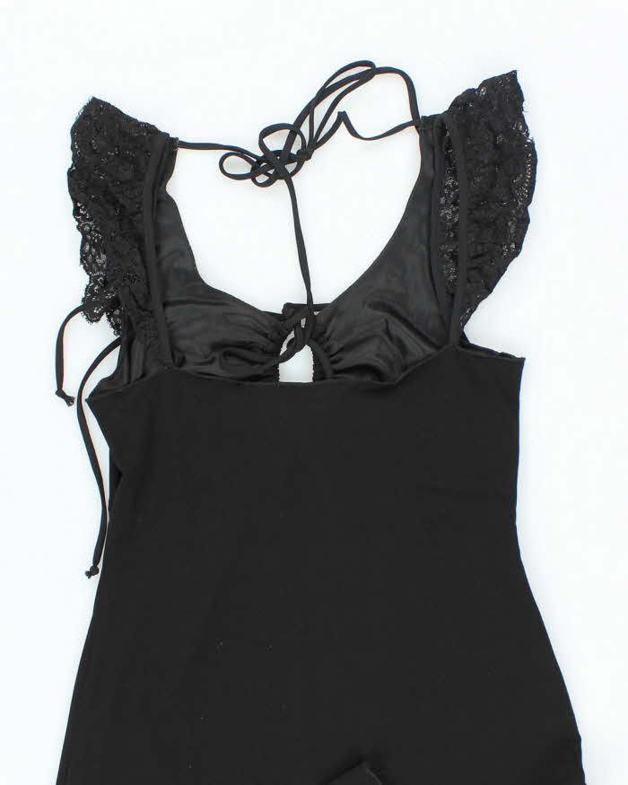 Vintage 90s Moda Black Dress - M
