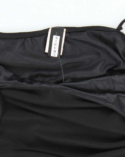 Vintage 90s Sirens Asymmetric Dress - S