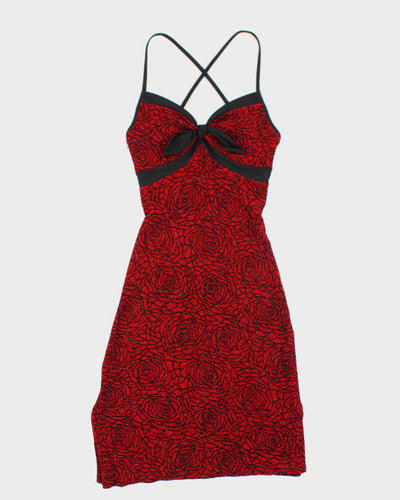 Vintage Y2k 00s Le Chateau Sparkly Dress - XS