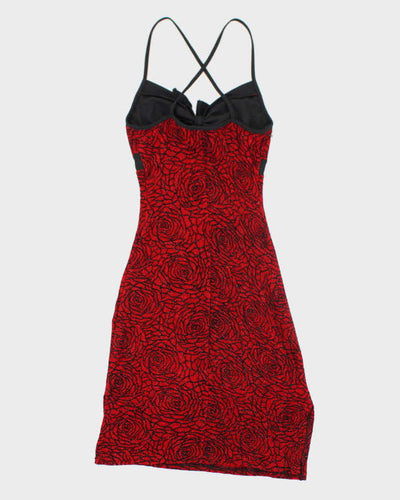 Vintage Y2k 00s Le Chateau Sparkly Dress - XS