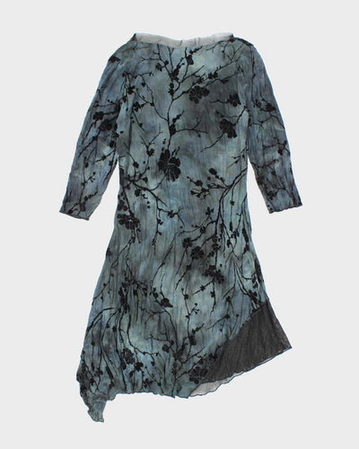 Vintage Y2k 00s Papillion Floral Dress - S