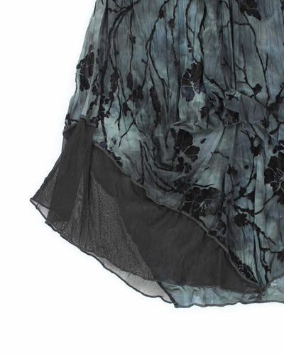 Vintage Y2k 00s Papillion Floral Dress - S