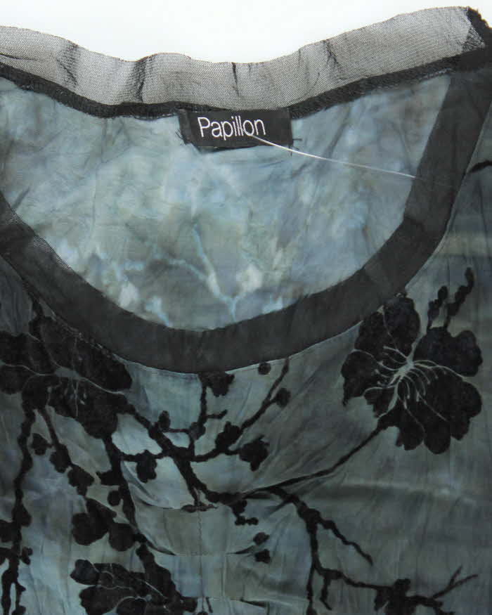 Vintage Y2k 00s Papillion Floral Dress - S