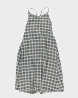 Vintage Hama-sta Checked Wrap Dress - S