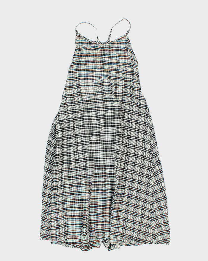 Vintage Hama-sta Checked Wrap Dress - S