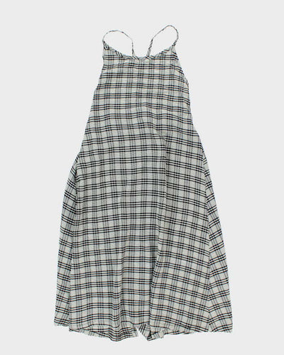 Vintage Hama-sta Checked Wrap Dress - S