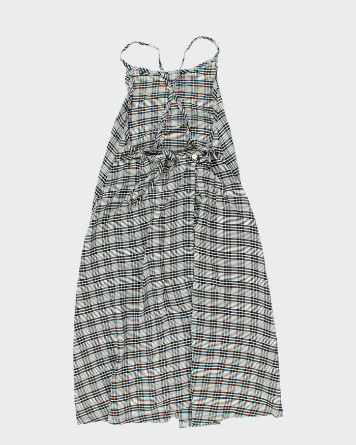 Vintage Hama-sta Checked Wrap Dress - S