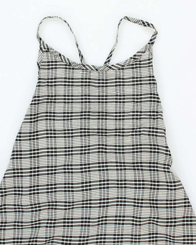Vintage Hama-sta Checked Wrap Dress - S