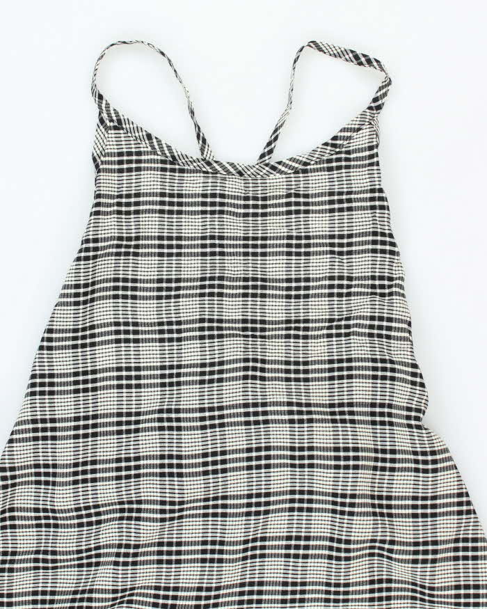 Vintage Hama-sta Checked Wrap Dress - S