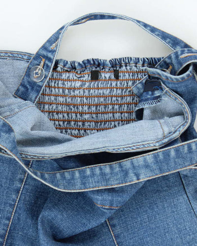 Vintage Y2k 00s Denim Mini Dress - XS