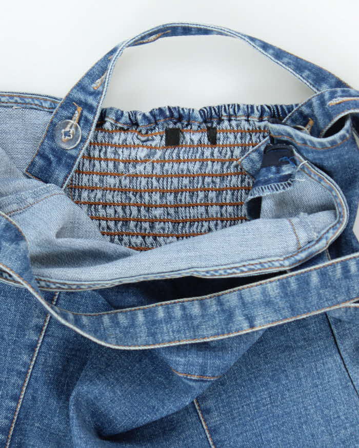 Vintage Y2k 00s Denim Mini Dress - XS