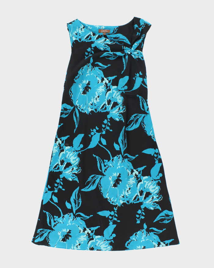 Vintage 90s Jessica Floral Midi Dress - S