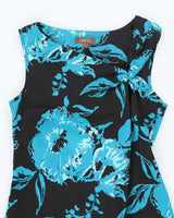 Vintage 90s Jessica Floral Midi Dress - S