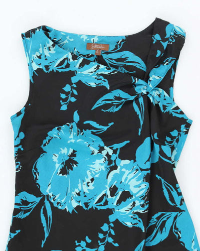 Vintage 90s Jessica Floral Midi Dress - S