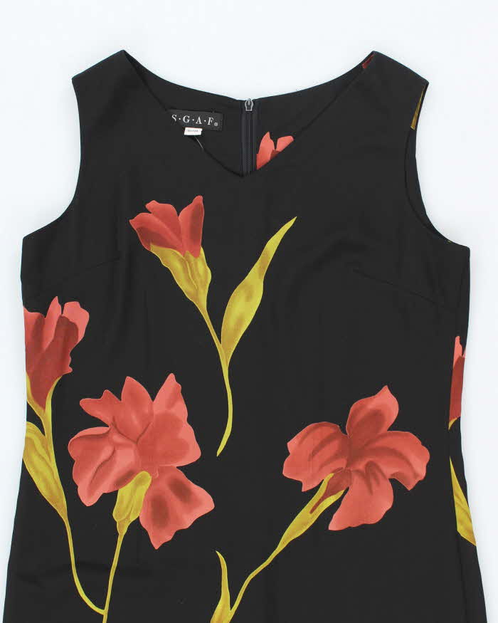 Vintage 90s S.G.A.F Floral Dress - M