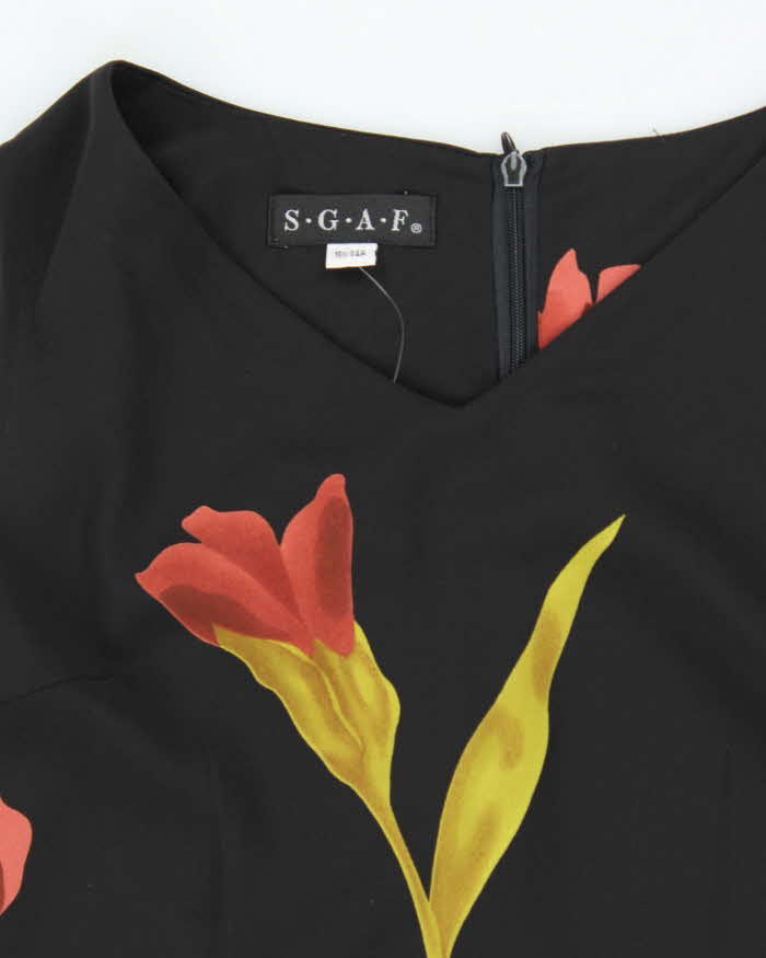 Vintage 90s S.G.A.F Floral Dress - M