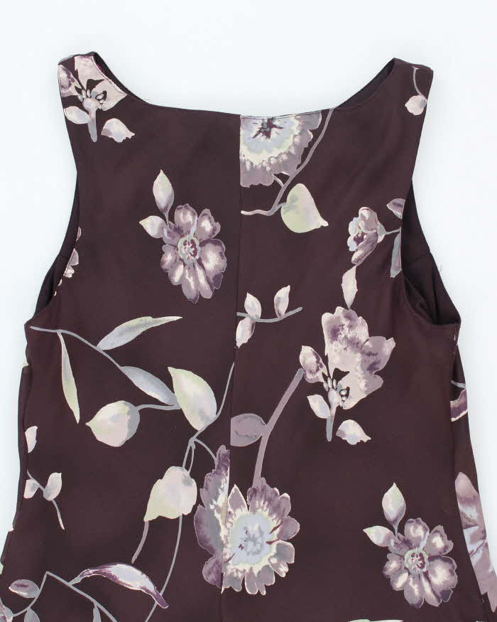 Vintage 90s All That Jazz Floral Maxi Dress - S