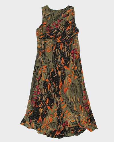 Vintage 90s Jessica Floral Maxi Dress - L