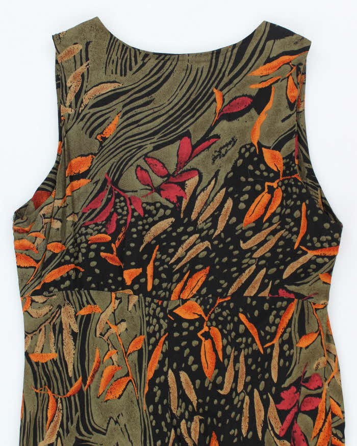 Vintage 90s Jessica Floral Maxi Dress - L
