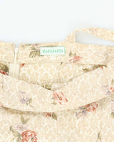 Vintage 90s Margareta Floral Maxi Dress - S