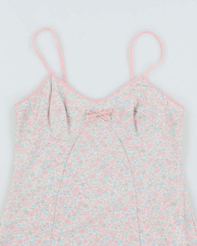 Vintage 70s Dorothy Perkins Floral Slip Dress - S