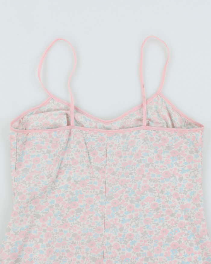 Vintage 70s Dorothy Perkins Floral Slip Dress - S