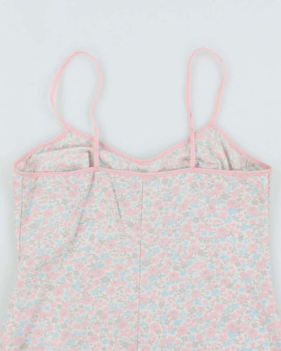 Vintage 70s Dorothy Perkins Floral Slip Dress - S
