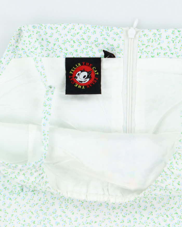 Vintage Felix The Cat Floral Dress - M