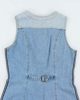 Vintage 90s Nevada Button-Up Dress - M