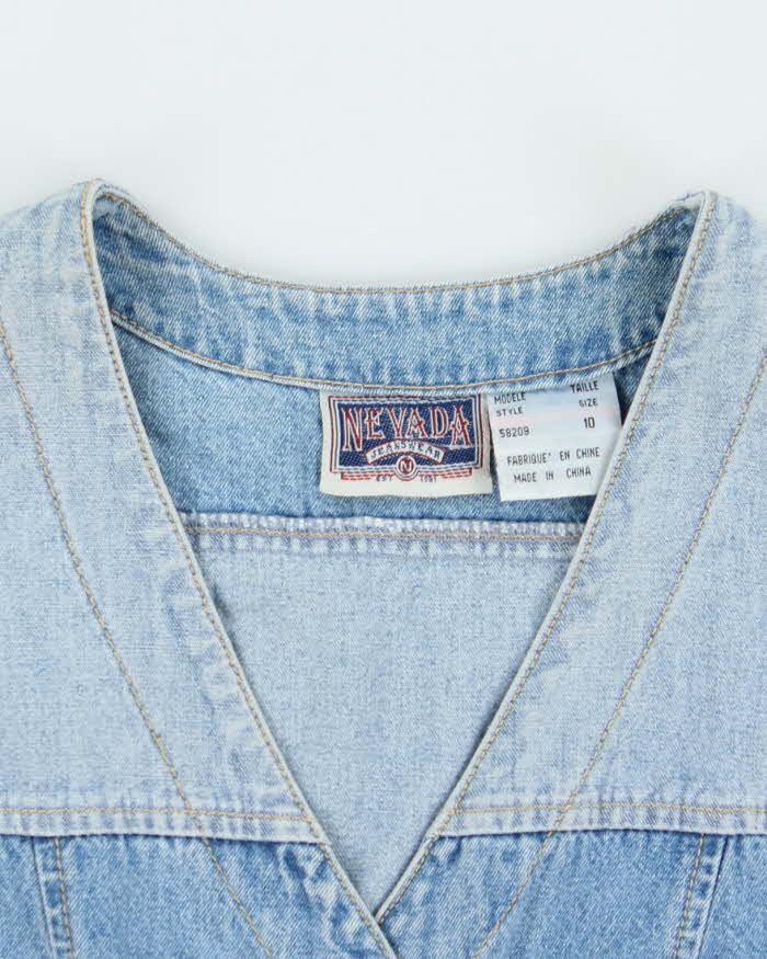 Vintage 90s Nevada Button-Up Dress - M