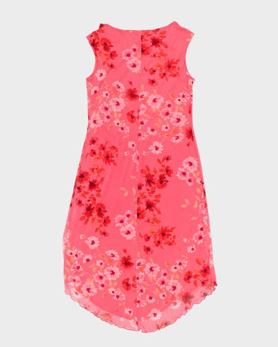 Vintage 90s Reitmans Floral Cowl Neck Dress - M