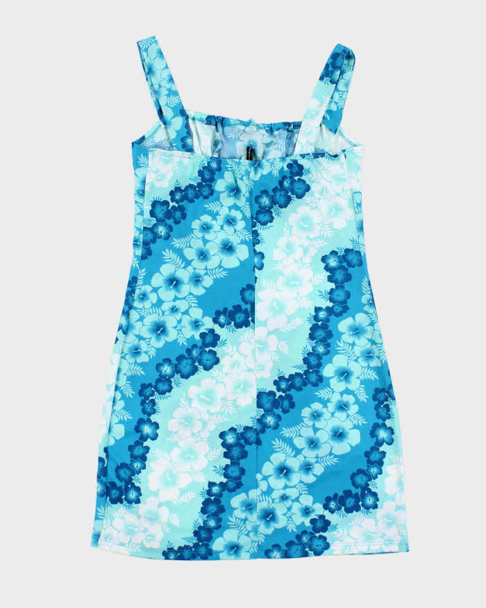 Vintage Y2k 00s Mariposa Floral Mini Dress - S