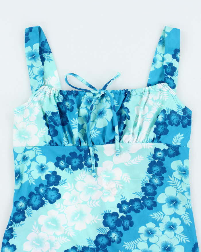 Vintage Y2k 00s Mariposa Floral Mini Dress - S