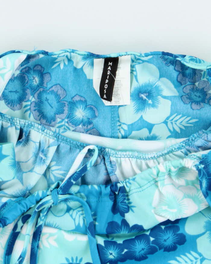 Vintage Y2k 00s Mariposa Floral Mini Dress - S