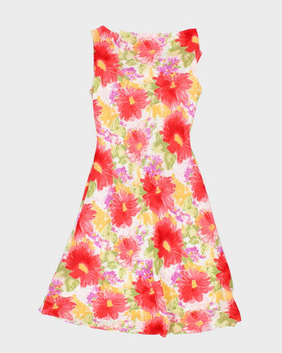 Vintage 90s Lori Ann Cowl Neck Dress - S