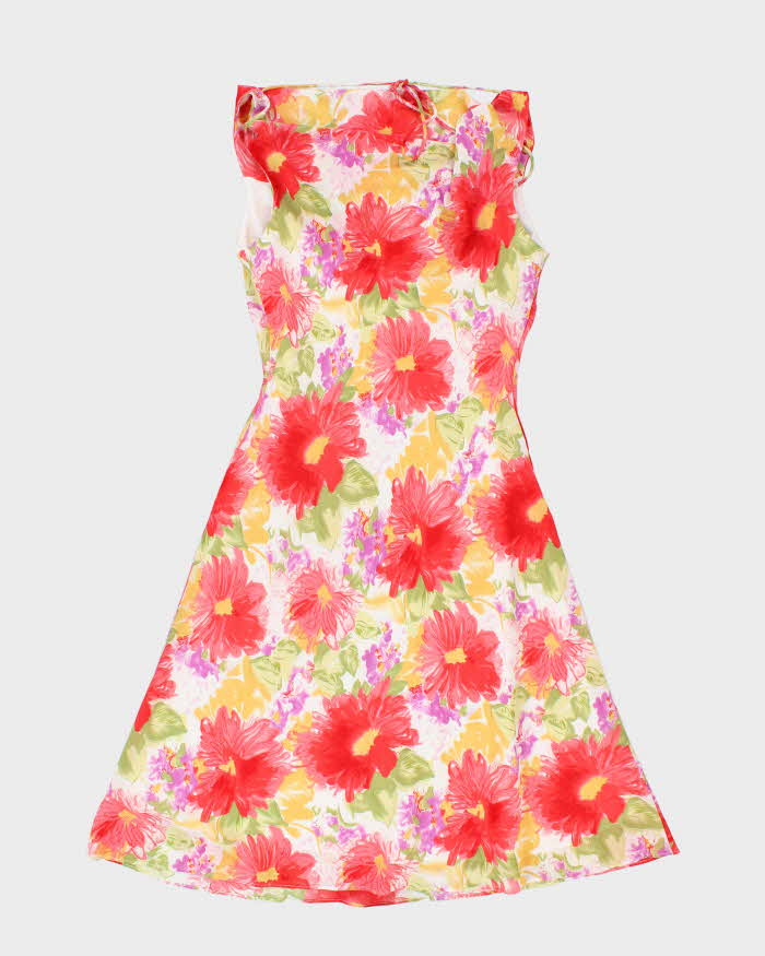 Vintage 90s Lori Ann Cowl Neck Dress - S