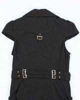 Vintage Y2k 00s Cargo Zip-Up Dress - S