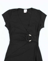 Vintage Y2k 00s Suzy O Ring Midi Dress - S